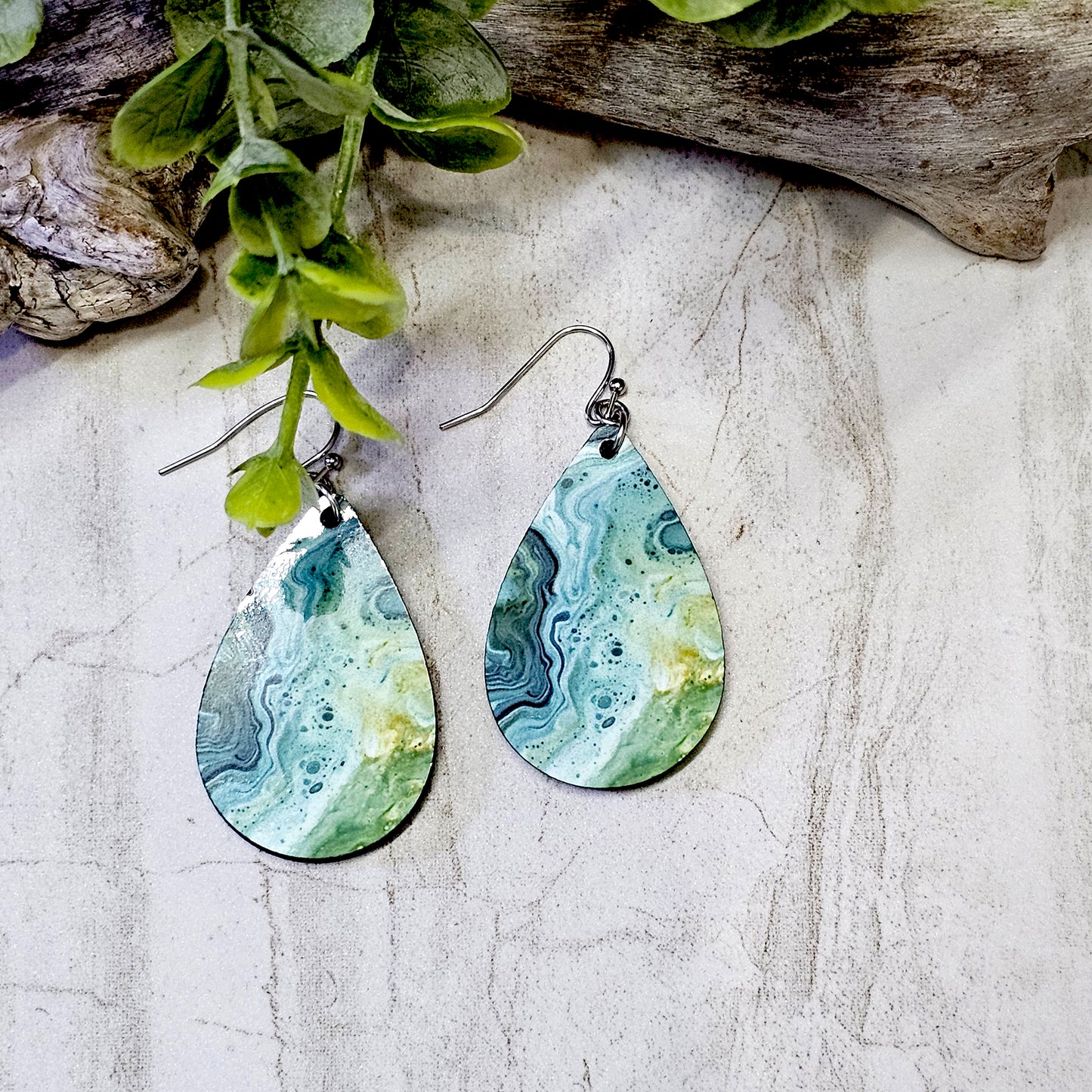 Sublimation Earrings- Abstract-71a