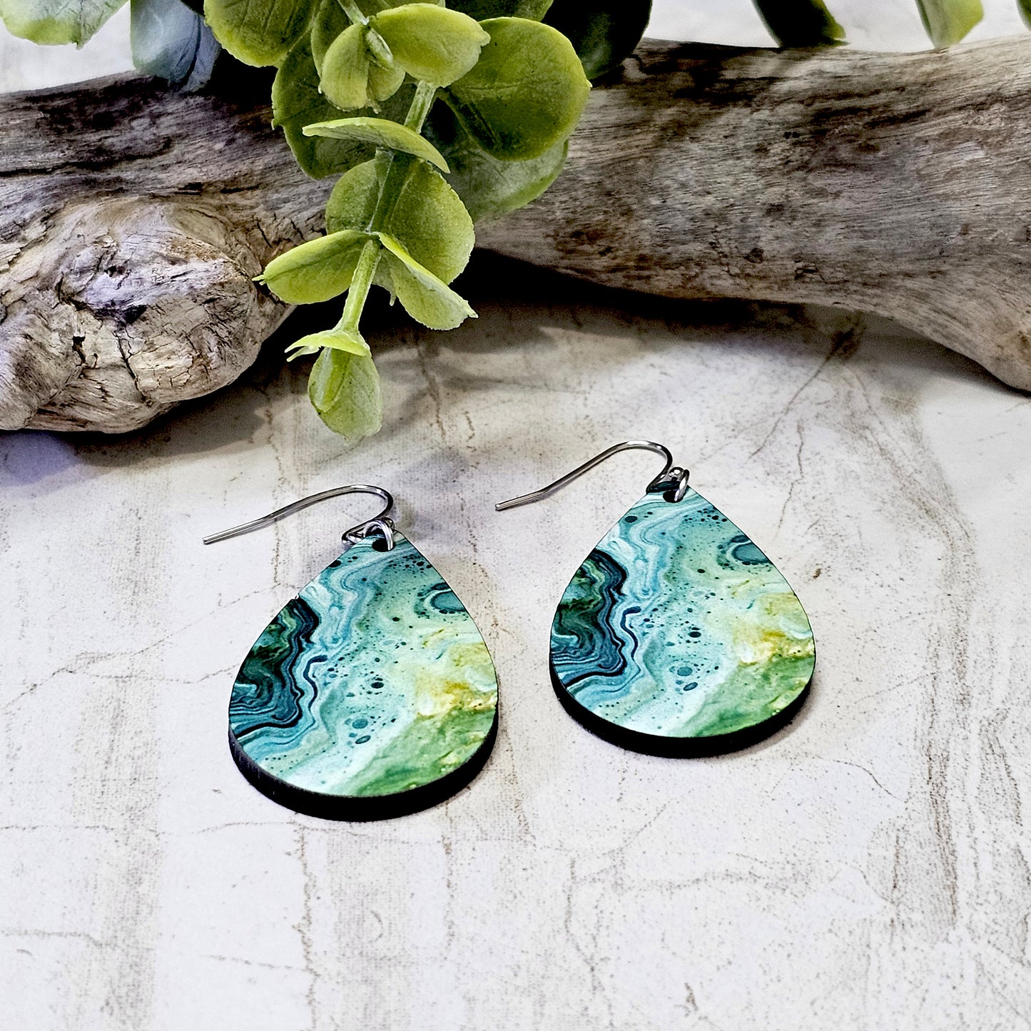 Sublimation Earrings- Abstract-71a