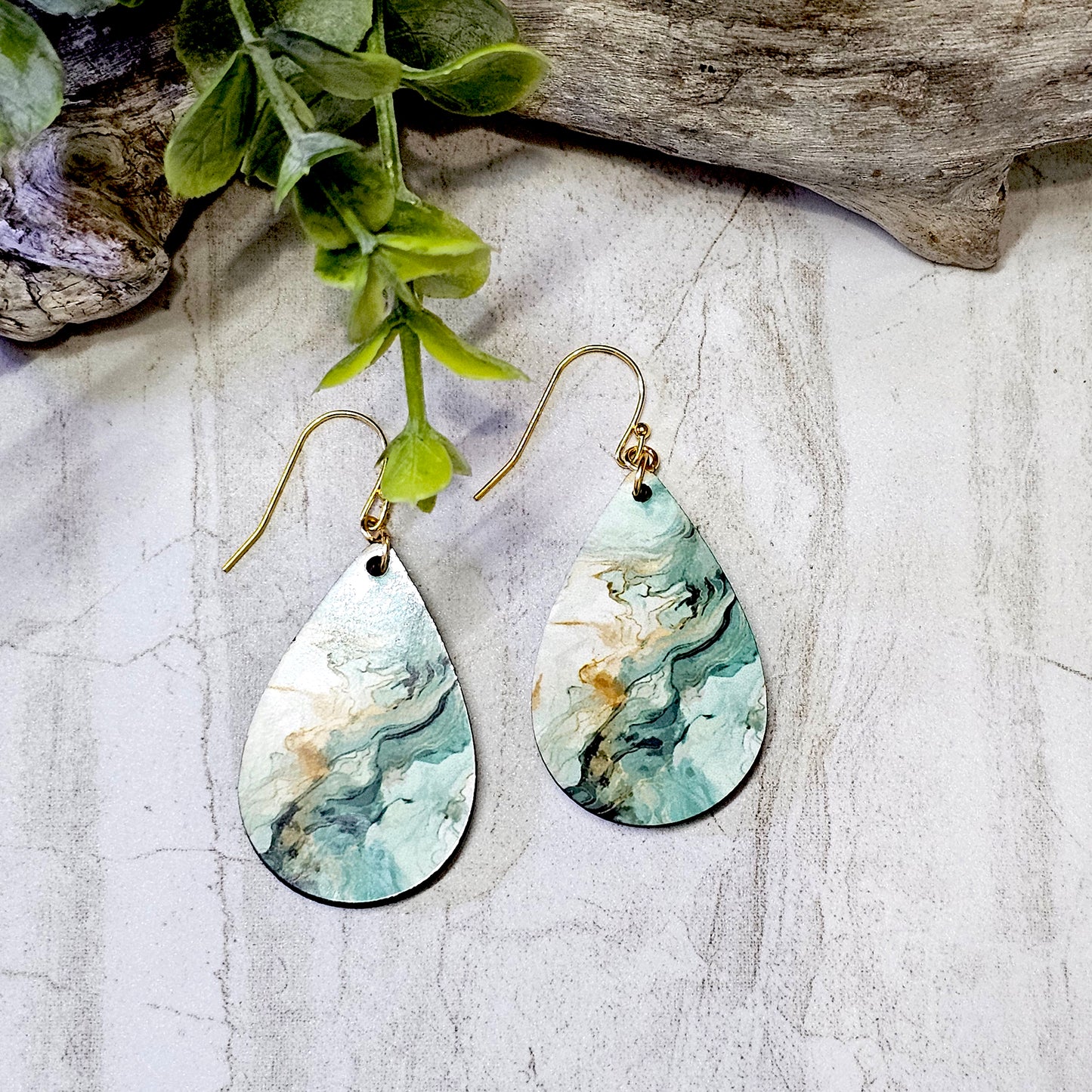 Sublimation Earrings- Abstract-73a