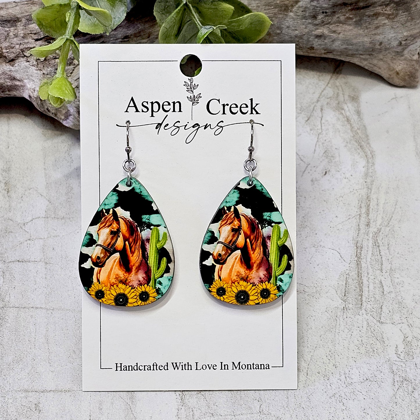 Sublimation Earrings- Animal-86a