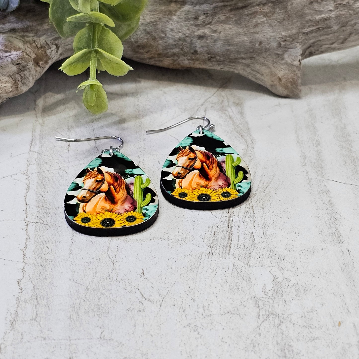 Sublimation Earrings- Animal-86a