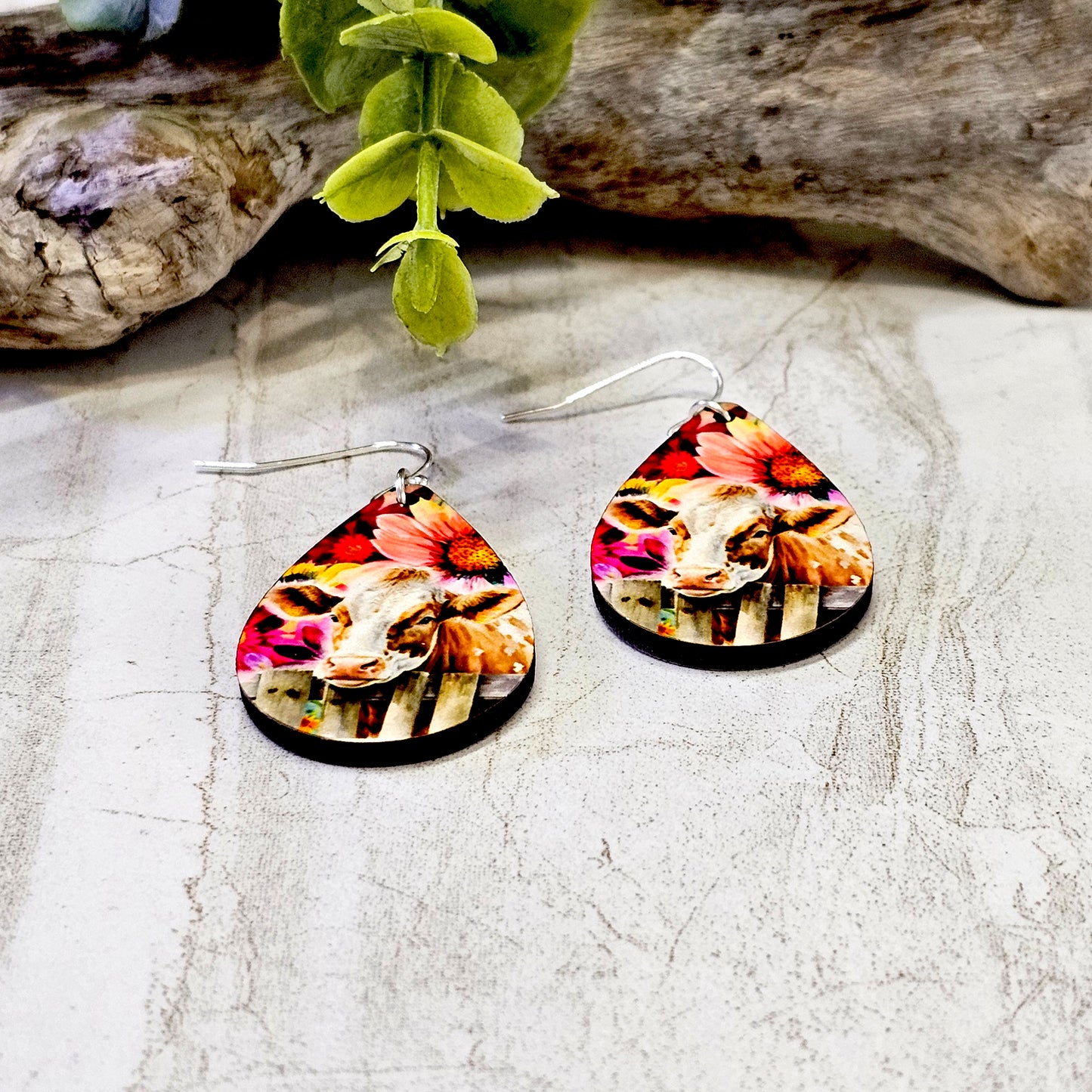 Sublimation Earrings- Animal-87a