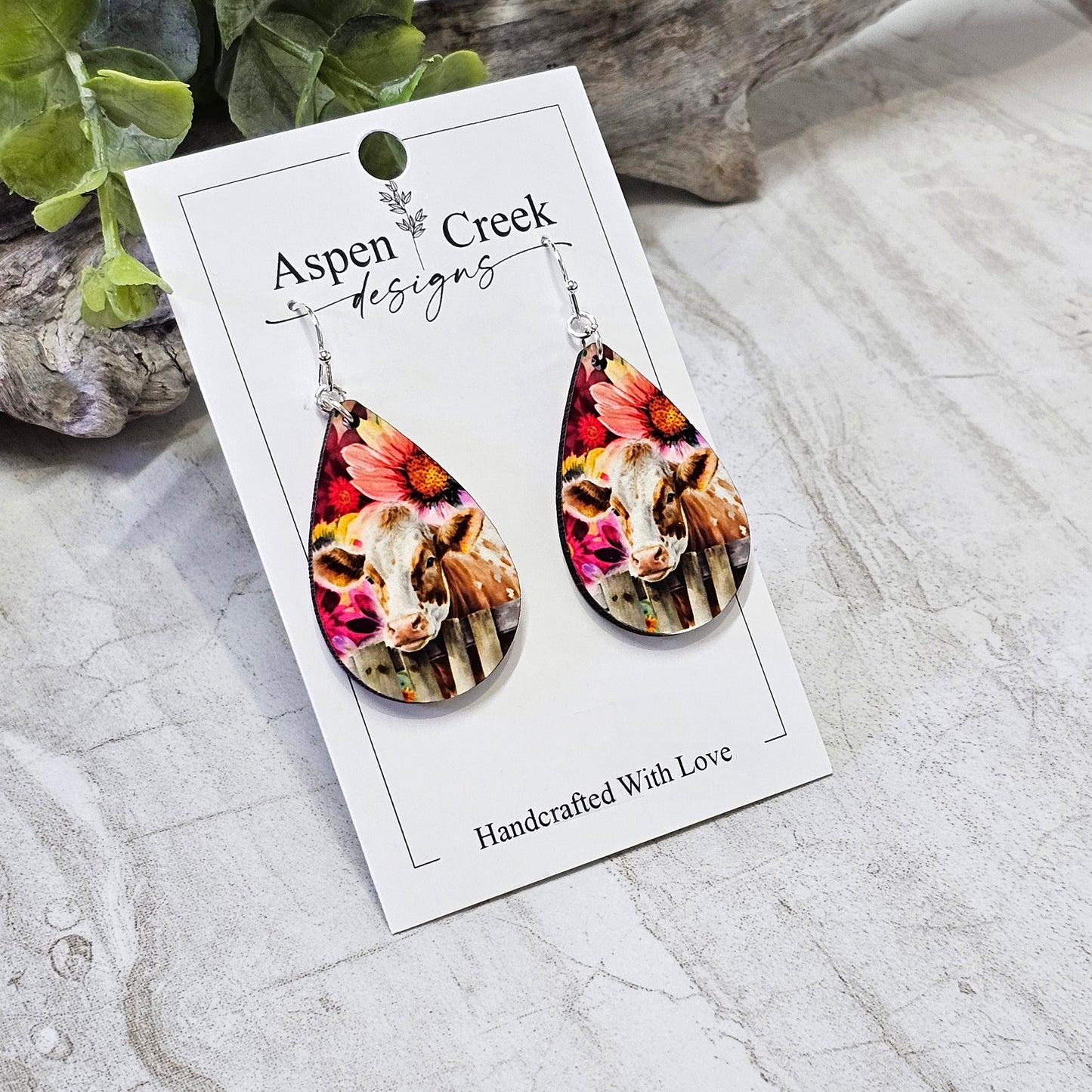 Sublimation Earrings- Animal-87a