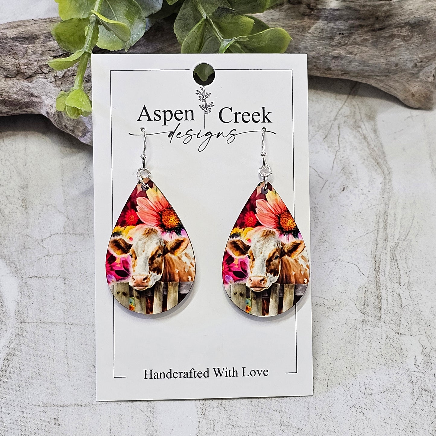 Sublimation Earrings- Animal-87a