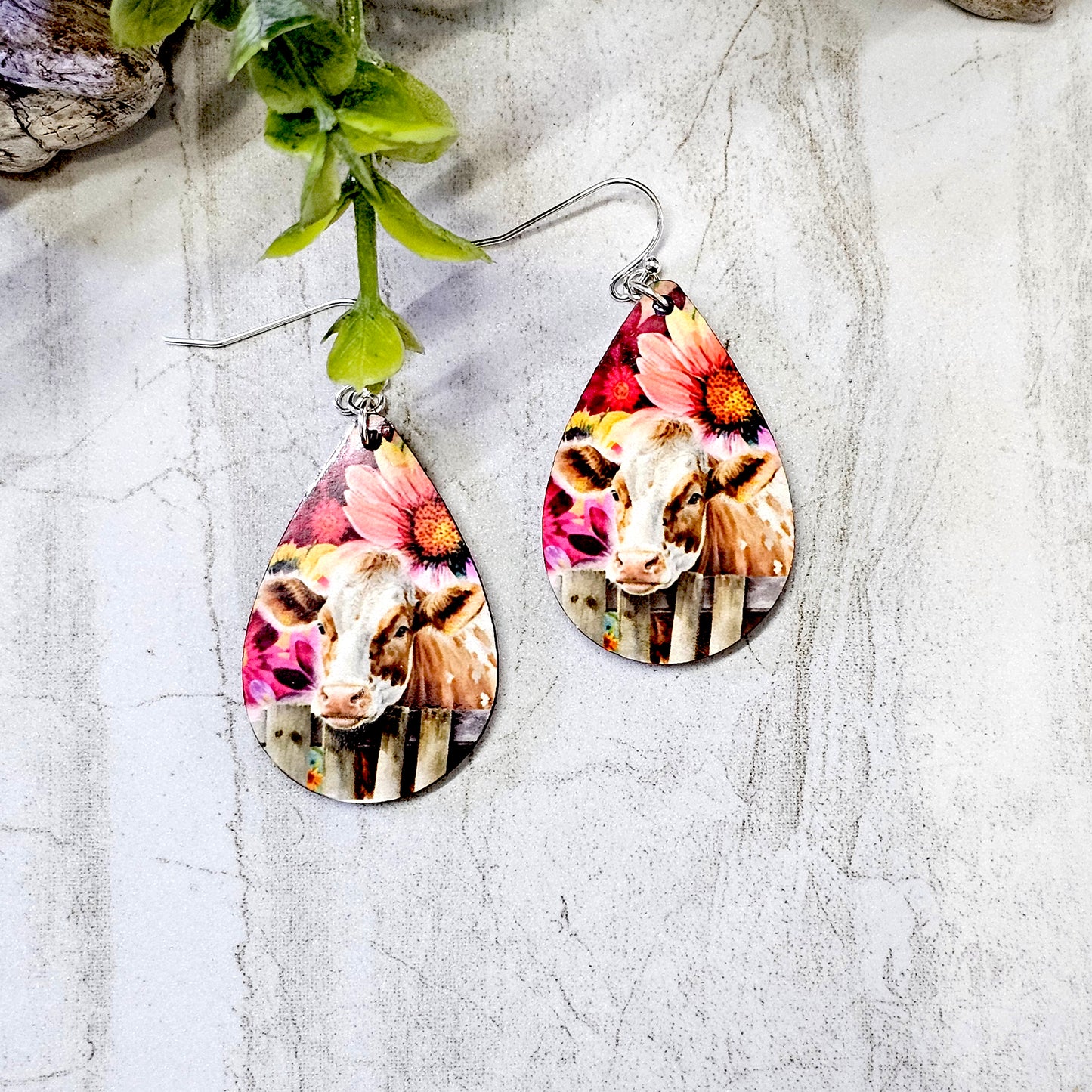 Sublimation Earrings- Animal-87a