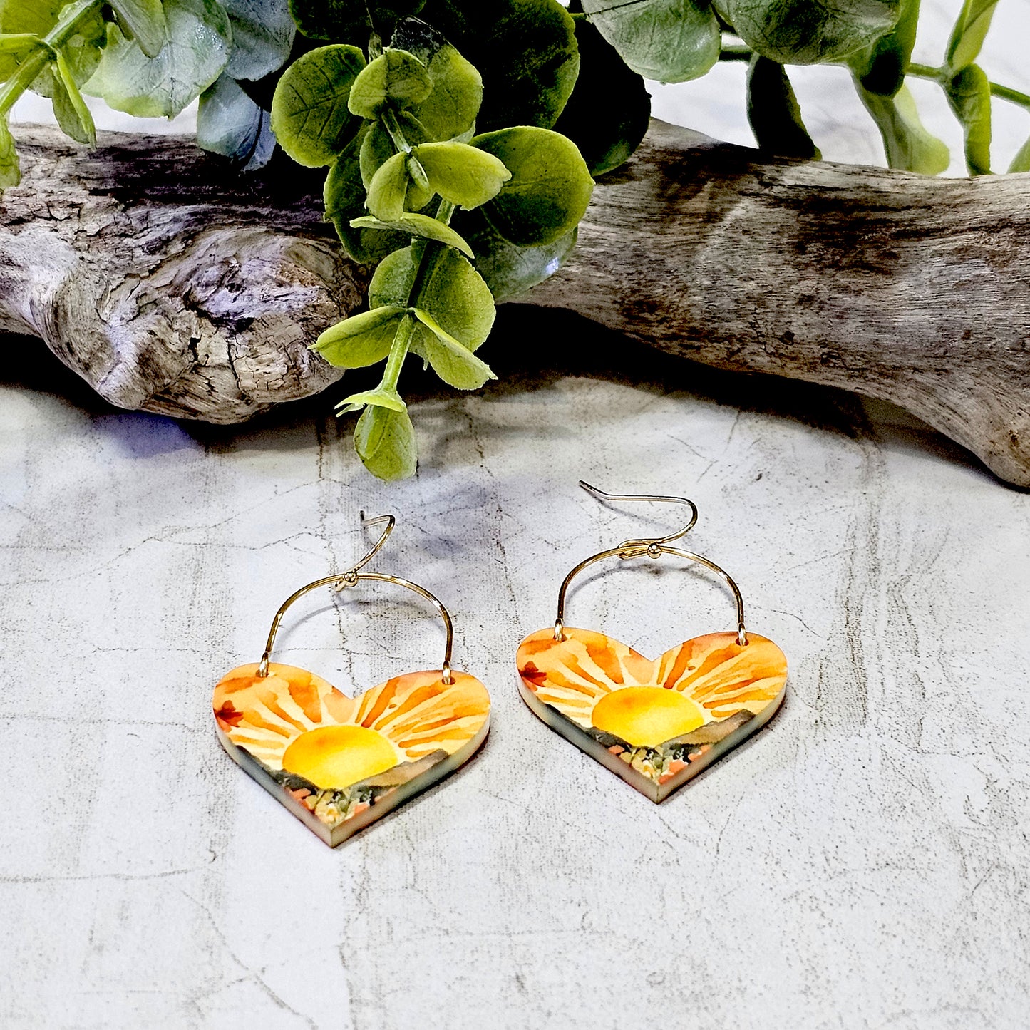 Sublimation Earrings Scenic 94a