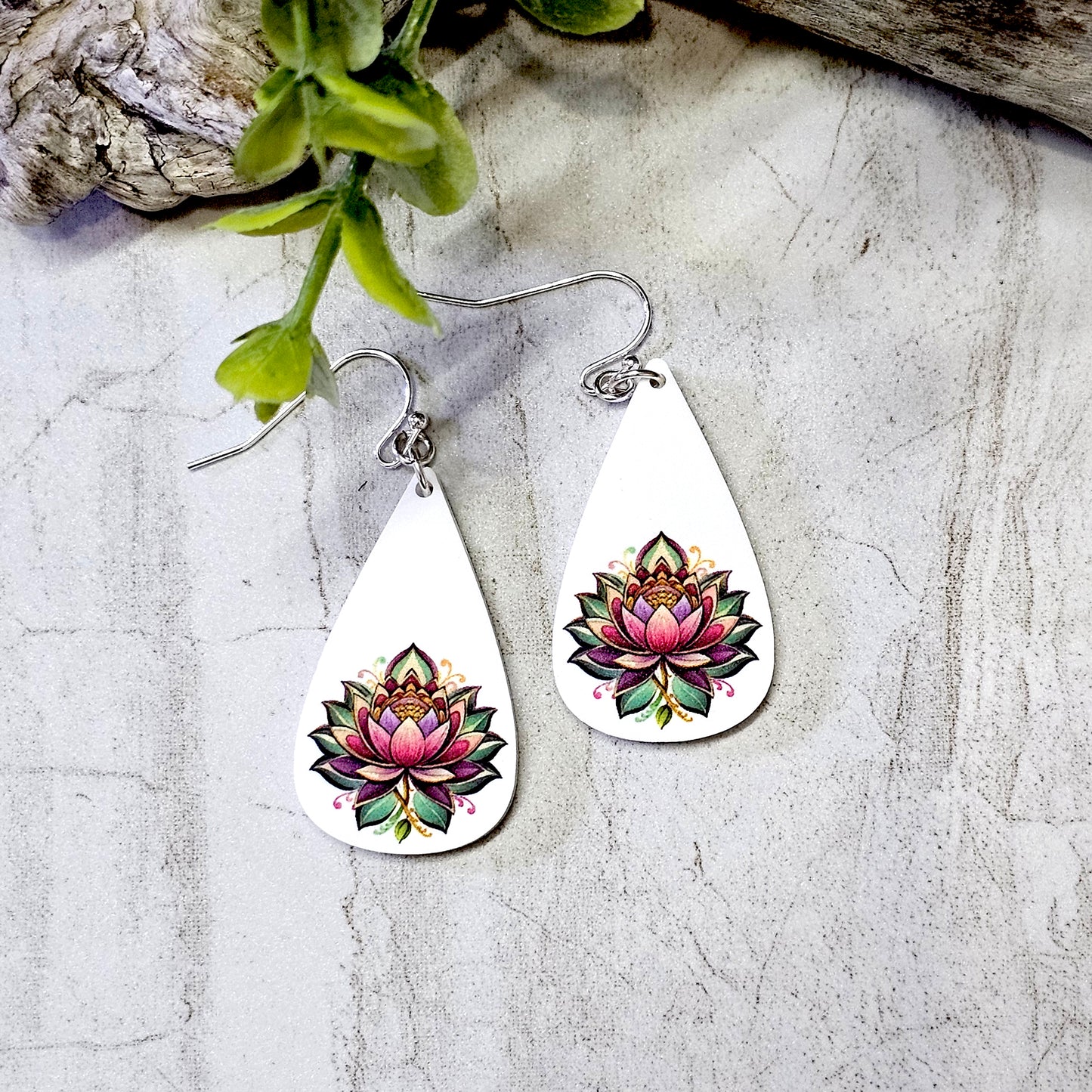 Sublimation Earrings Botanical-99a