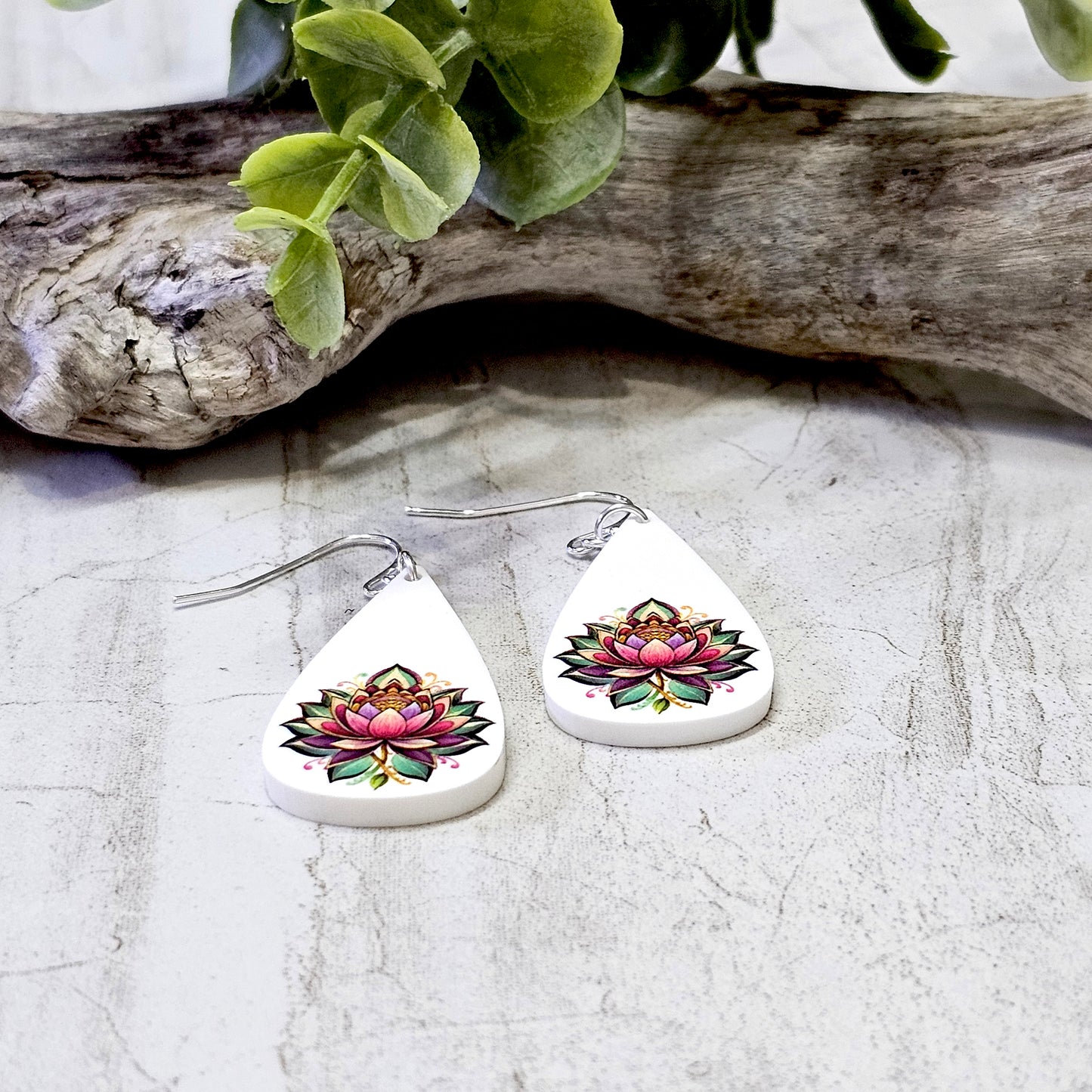 Sublimation Earrings Botanical-99a